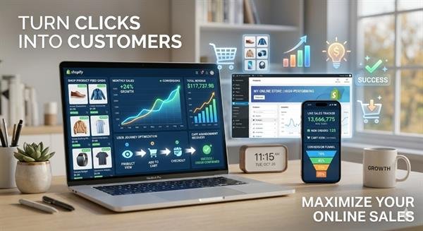 E-commerce Solutions Dashboard